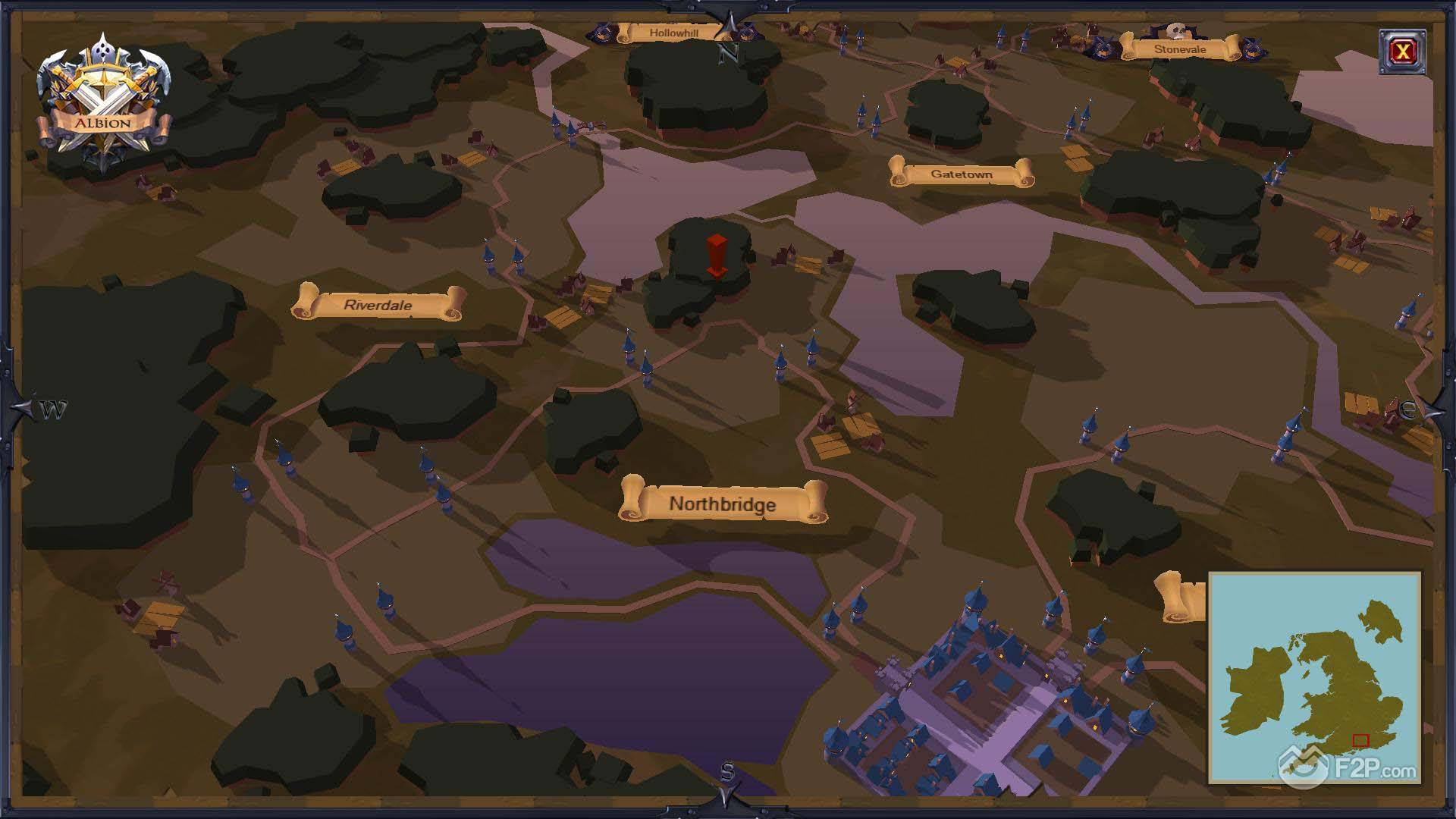 Albion Online's closed beta trailer promotes player cities and maps
