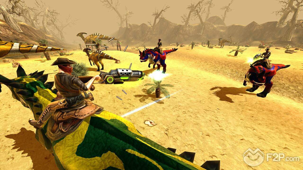 Dino Storm - The online game with cowboys, dinos & laser guns