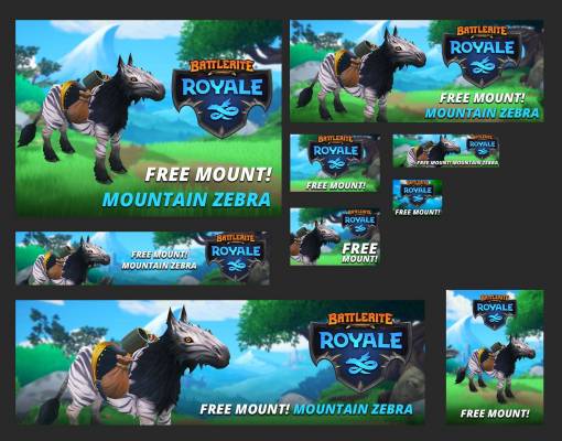 Free Mountain Zebra Mount for FREE