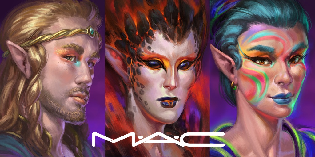 Elvenar Halloween with MAC Cosmetics here on