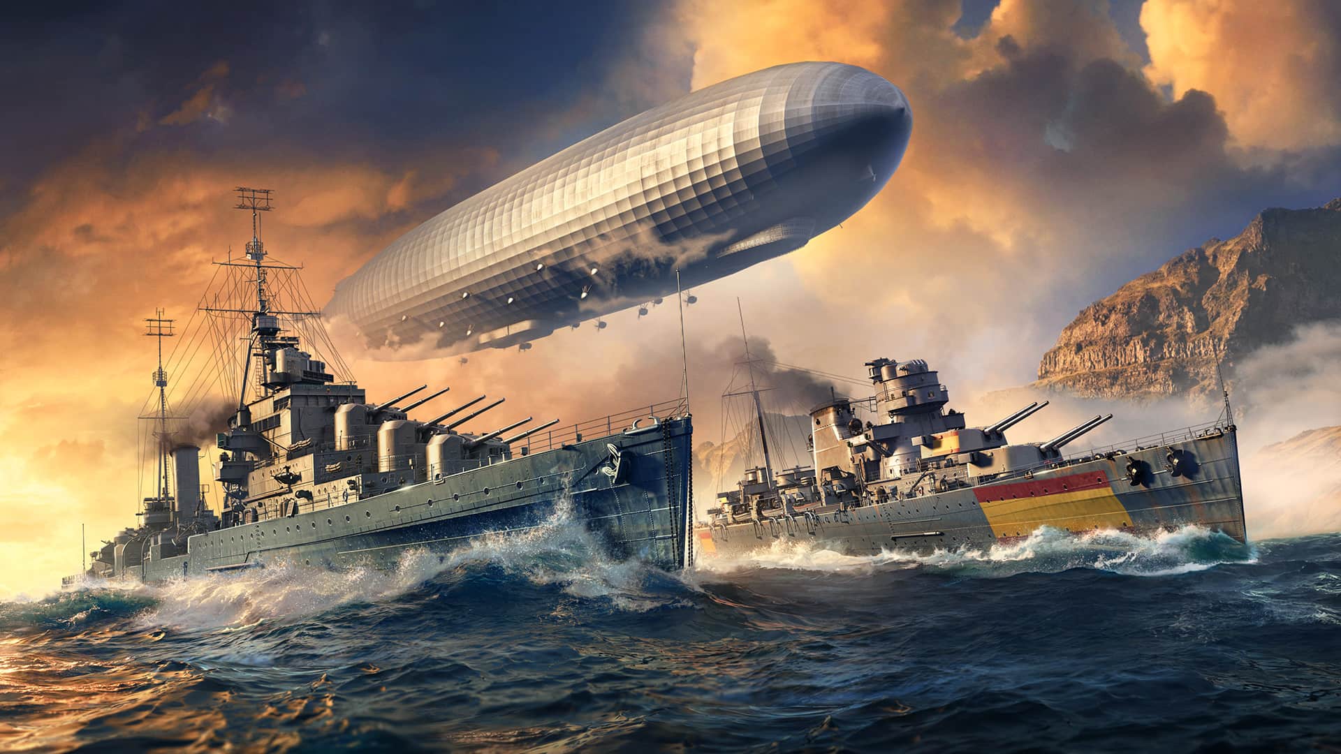 world of warships but single player
