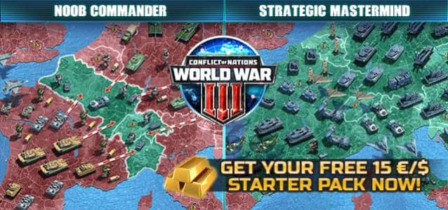 Starter Pack Conflict of Nations here on F2P.com - MMORT Games