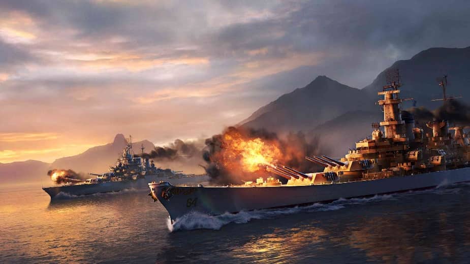 World Of Warships Welcomes Wisconsin Here On F2p.com - Mmo